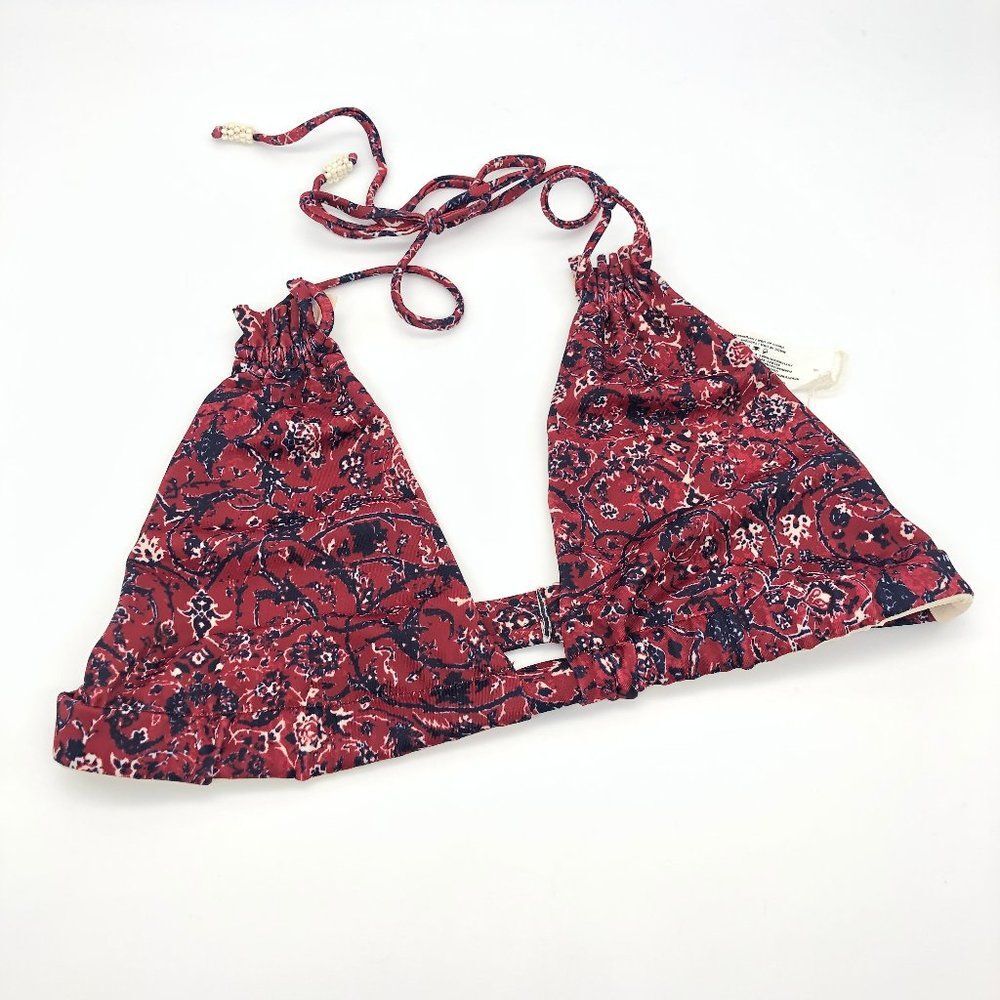 New Tavik Red & Blue Swim Top - Size S